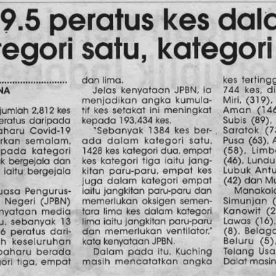 25.9.2021 Utusan Sarawak Ms 4 Enam Sekolah Di Bahagian Bintulu Sebagai Ppv Remaja 2