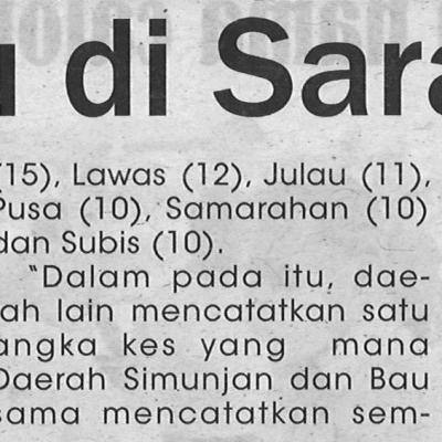 6.11.2021 Utusan Sarawak Pg.4 496 Kes Baharu Di Sarawak Semalam