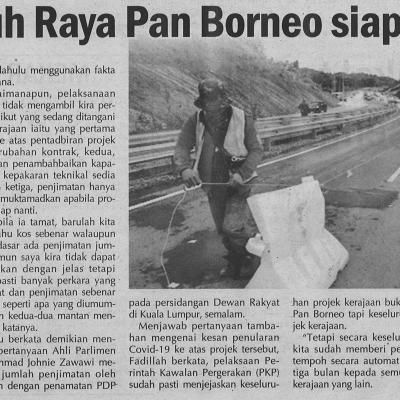 2. Projek Lebuh Raya Pan Borneo Siap 52 Peratus Utusan Sarawak. Pg7