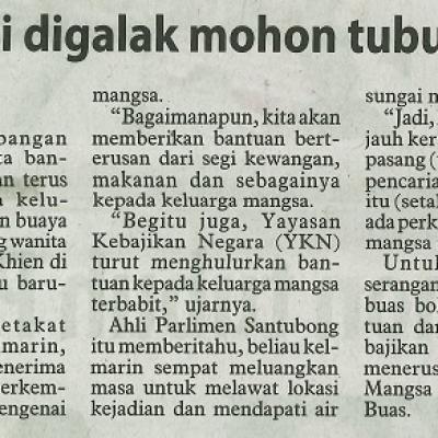21 April 2024utusan Borneo Pg.2 Komuniti Digalak Mohon Tubuh Pawe