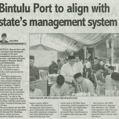 28 April 2024 The Sunday Post Pg.5bintulu Port To Align With States Management System